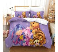 Winnie The Pooh Ensembles De Housse De Couette Cartoon D Ensembles De Literie Microfibre Parure De Lit King£¿Xcm£©