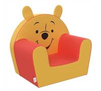 Winnie the Pooh Poltroncina Morbida per Bambini Disney, con Orecchie, Sfoderabile e Lavabile , ideale per cameretta e area gioco