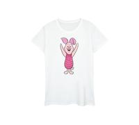Winnie the Pooh - T-shirt motif Porcinet - Femme (BI662)