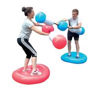 #Winning Duel Battle Gonflable - Jeu de Combat de Poutre - Joutes d Équilibre pour Enfants et Adultes - Jeu de Plein Air Actif, Piscine et Jardin - Fun Compétitif