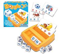 Winning Moves Boggle Jr, le jeu original d'apprentissage de l'alphabet Grow-with-Me aux États-Unis, jeu d'apprentissage de reconnaissance de mots et d'images pour enfants à partir de 3 ans