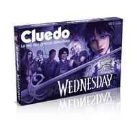 Winning Moves Cluedo Wednesday Jeu de société a partir de 12 Ans | Observation, déduction, logique, stratégie, jeu familial, réflexion, suspense, rejouabilité, parties immersives