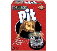 Winning Moves Deluxe Pit, Jeu de cartes, 3 à 8 joueurs, Fabriqué aux États-Unis, Multicolore, 7 ans et plus
