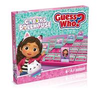 Winning Moves Gabby's Dollhouse Guess Who Meet all your favorite characters from Gabby's Dollhouse, de Kitty Fairy à Cakey le chat, lorsque vous jouez à partir de 6 ans, rose