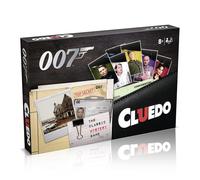 Winning Moves James Bond Cluedo Mystery Board Game, Play with Bond, Q and M, Tan