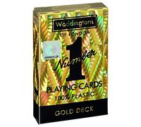 Winning Moves - Jeu de 54 Cartes - Or - Jeu de société - Jeux de cartes - A partir de 4 ans - Version française