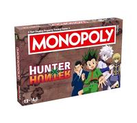 Winning Moves Jeu de société classique Hunter x Hunter Monopoly parfait pour 2 à 6 joueurs et fait un excellent cadeau pour les fans âgés de 12 ans et plus