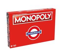 Winning Moves Jeu de société London Underground Monopoly, achetez Oxford Circus, Covent Garden, Bond Street et échangez votre chemin vers le succès, cadeau pour les enfants de 8 ans et plus