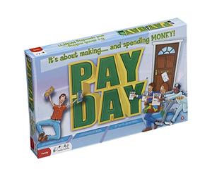 Winning Moves Jeu de société Pay Day, il s'agit de Gagner et de dépenser de l'argent, Allez-Vous Gagner à la loterie, ou Gagner à la Nuit du Casino Familial, Le Jeu de Gestion de l'argent Classique