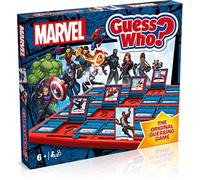 Winning Moves Marvel Guess Who? Jeu de société, The Avengers, Guardians of The Galaxy et Wakanda Forces y Compris Hulk, Iron Man, Black Panther, Cadeau pour Enfants de 6 Ans et Plus