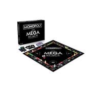 Winning-Moves Jeu de plateau Monopoly Mega Black Edition – 2 joueurs dès 8 ans – Allemand