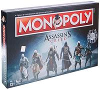 Winning Moves - Monopoly - Assassin's Creed, bleu, 1 - version italienne