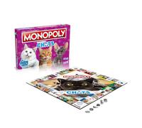 Monopoly Chats - Jeu de société - WINNING MOVES - Monopoly mettant en vedette les chats dans différents lieux.