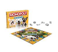 Winning Moves - Monopoly Chiens - Jeu de société - Jeu de Plateau - A partir de 8 ans - 2 à 6 joueurs - Version française