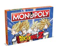 Winning Moves - Monopoly Dragon Ball Z - Jeu de société - Jeu de Plateau - A partir de 8 ans - 2 à 6 joueurs - Version française