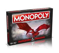 Winning Moves Monopoly Dungeons & Dragons - Jeux de société, Jeux de société pour Adultes, Jeux de société pour Enfants, Jeux de société pour 2, 2 à 6 Personnes, âge 12+