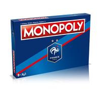 WINNING MOVES - Monopoly - Equipe DE France DE Foot - FFF - Federation Française de Football - Jeu de société - 6 Joueurs - Version française