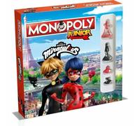 Winning-Moves Jeu de plateau Monopoly Junior Miraculous – 5+ – 2-6 joueurs – Français