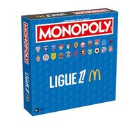 Winning Moves - Monopoly Ligue 1 Jeu de société Football 2 à 6 Joueurs - Jeu de Plateau Football A partir de 8 Ans Version française