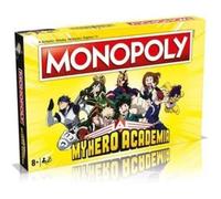 WINNING MOVES - Monopoly ME Hero Academia - Jeu de societe - Jeu de Plateau - Version francaise.