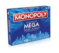 Winning Moves Monopoly Mega Milano - Jeux de société, Jeux de société pour Adultes, Jeux de société pour Enfants, Jeux de société pour 2, 2 à 6 Personnes, âge 8+
