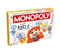 Winning Moves Monopoly Mortelle Adele Jeu de Societe - Jeu de Plateau à partir de 8 Ans Plus - 2 à 6 Joueurs - Version française