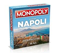Winning Moves Monopoly Napoli City - Jeux de société, Jeux de société pour Adultes, Jeux de société pour Enfants, Jeux de société pour 2, 2 à 6 Personnes, âge 8+