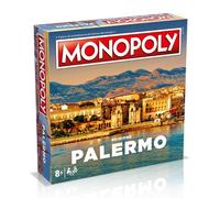Winning Moves Monopoly Palermo Jeu de table, édition italienne, jeu familial, 8 et plus