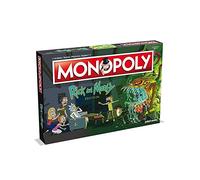 Winning Moves Monopoly Rick and Morty en français - Jeu De Plateau 17+ - Jeu de Société pour 2 à 6 Joueurs - Jeux de Société Famille en français