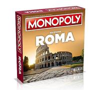 Winning Moves Monopoly Rome City Jeux de société pour adultes, jeux de société pour enfants, jeux de société pour 2, 2 à 6 personnes, à partir de 8 ans