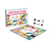 Winning Moves - Monopoly Squishmallows - 1 peluche CAM LE CHAT OFFERTE - Jeu de