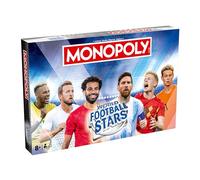 Winning Moves Monopoly World Football Stars - Jeu de société Football a partir de 8 Ans - Jeu de Plateau Football 2 à 6 Joueurs - Version française