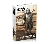 Winning Moves - Number 1 - Cartes à Jouer - The Mandalorian Baby Yoda - Article de Fan Star Wars - Âge 6+ - Allemand