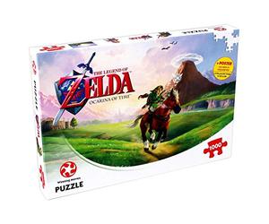 Winning Moves - Puzzle The Legend of Zelda - Ocarina of Time - 1000 Pièces - A partir de 14 Ans - Version française