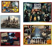 Winning Moves - Puzzle Harry Potter 5 en 1 - Jeu de société - Version française.