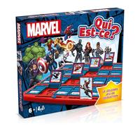 Winning Moves Qui Est Ce Jeux de Societe Marvel - Jeux pour Enfants 6 Plus - Jeu de Plateau Famille pour 2+ Joueurs - Version française