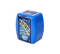 Winning Moves - Quiz Disney - 500 questions illustrées - Jeu de société - Jeu de cartes - Format voyage - A partir de 8 ans - 2 à 6 joueurs -Version française