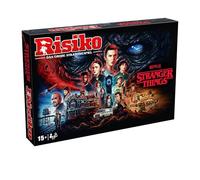 Winning Moves Risque Stranger Things - Jeu de stratégie pour Les Fans avec Vos Personnages préférés