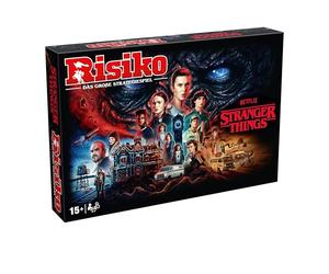 Winning Moves Risque Stranger Things - Jeu de stratégie pour Les Fans avec Vos Personnages préférés