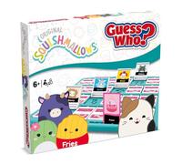 Winning-Moves Jeu Guess Who? Squishmallows - Cam, Pama, Lil Gouda, Avery et Samir - Dès 6 ans