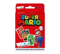 Winning Moves - WHOT! Super Mario - Jeu de Cartes - Jeu de Société - Jeu de batailles - Jeu de Voyage - De 2 à 6 Joueurs - A partir de 6 Ans - Version Française