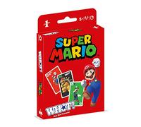 Winning Moves - WHOT! Variante Mau Mau - Super Mario - Jeu de Cartes - Âge 5+ - Allemand