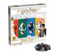 Winning Moves WM00369-ML1-6 Harry Potter Puzzle-500 pièces blason de la maison