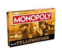 Winning Moves Yellowstone Monopoly Jeu de société, Advance to Dutton Ranch Main House, Summer Camp and Trade Your Way To Success, excellent cadeau pour les enfants de 16 ans et plus