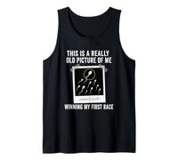 Winning My First Race Funny Adult Achievement Blague Débardeur