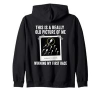 Winning My First Race Funny Adult Achievement Blague Sweat à Capuche