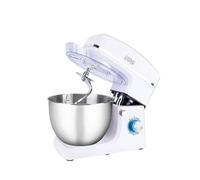 Winning Star Batteur sur Socle, 1500W, 8L, 6 Vitesses, Tête Inclinable, Blanc