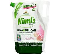 WINNI'S Naturel Lana & Deliciati Lot de 16 lavages écologiques 800 ml Fleurs Rose