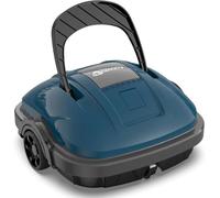 WINNY POOL CLEANER Robot Piscine sans Fil Double Motorisation Aspirateur Robot Piscine 100 Mins d'Aspiration Puissante Robot | Stationnement Automatique pour Piscine Hors Sol Jusqu'à 80m² Bleu Foncé