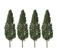 WINOMO 10 arbres miniature pour création de paysages urbains ou de parcs de diorama (13 cm)